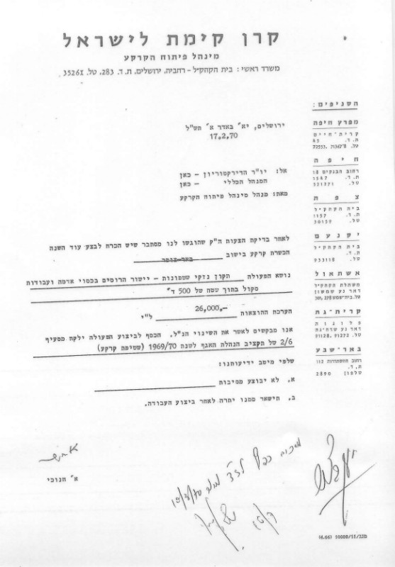 17.2.1970 הכשרת ישוב