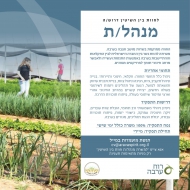 לחוות בין השיטין דרוש/ה מנהל/ת
