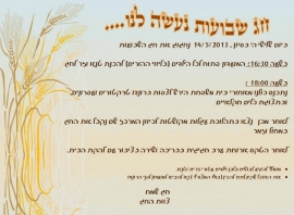 שבועות 2013- לקט תמונות(78 תמונות)
